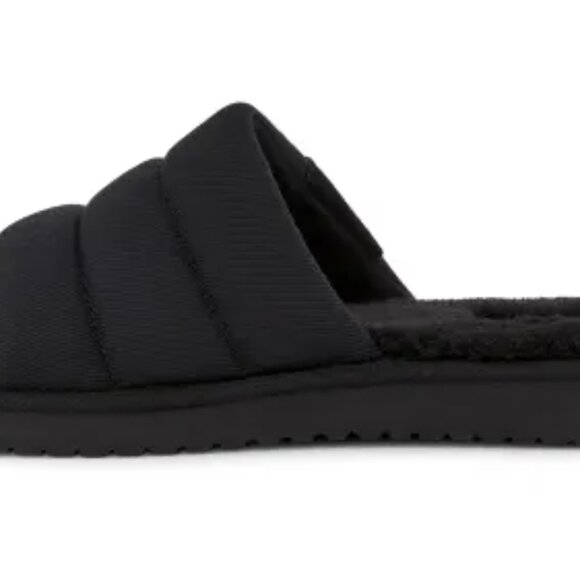 NEW KOOLABURRA BY UGG Men's Rommie Nylon Slippers black  261mn - Picture 4 of 8
